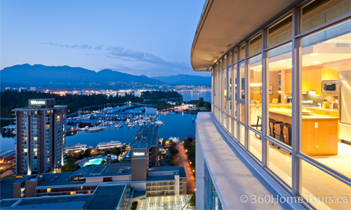 An image of the cityscape provided by 360hometours