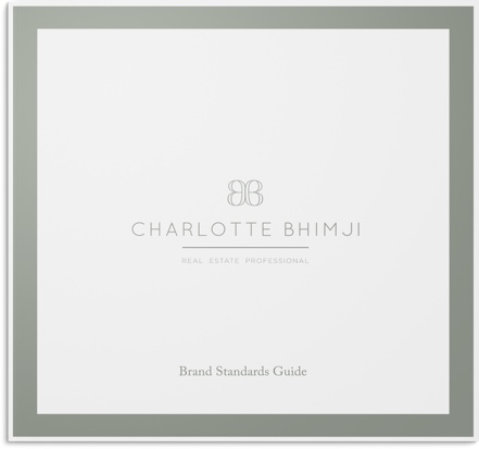 Realtor branding and website design for Charlotte Bhimji magazine branding