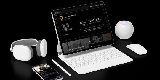 Manny Bal mockup of his about page from his website