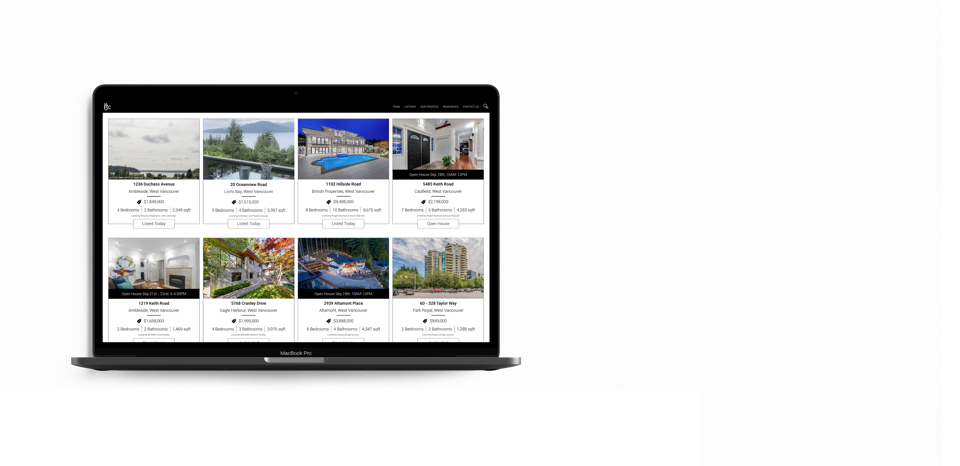 Bilash and Charron Gallery Page 1 Responsive Real Estate website