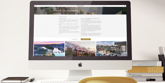 MillerWark Real Estate Team Vancouver iMac mockup Main Image