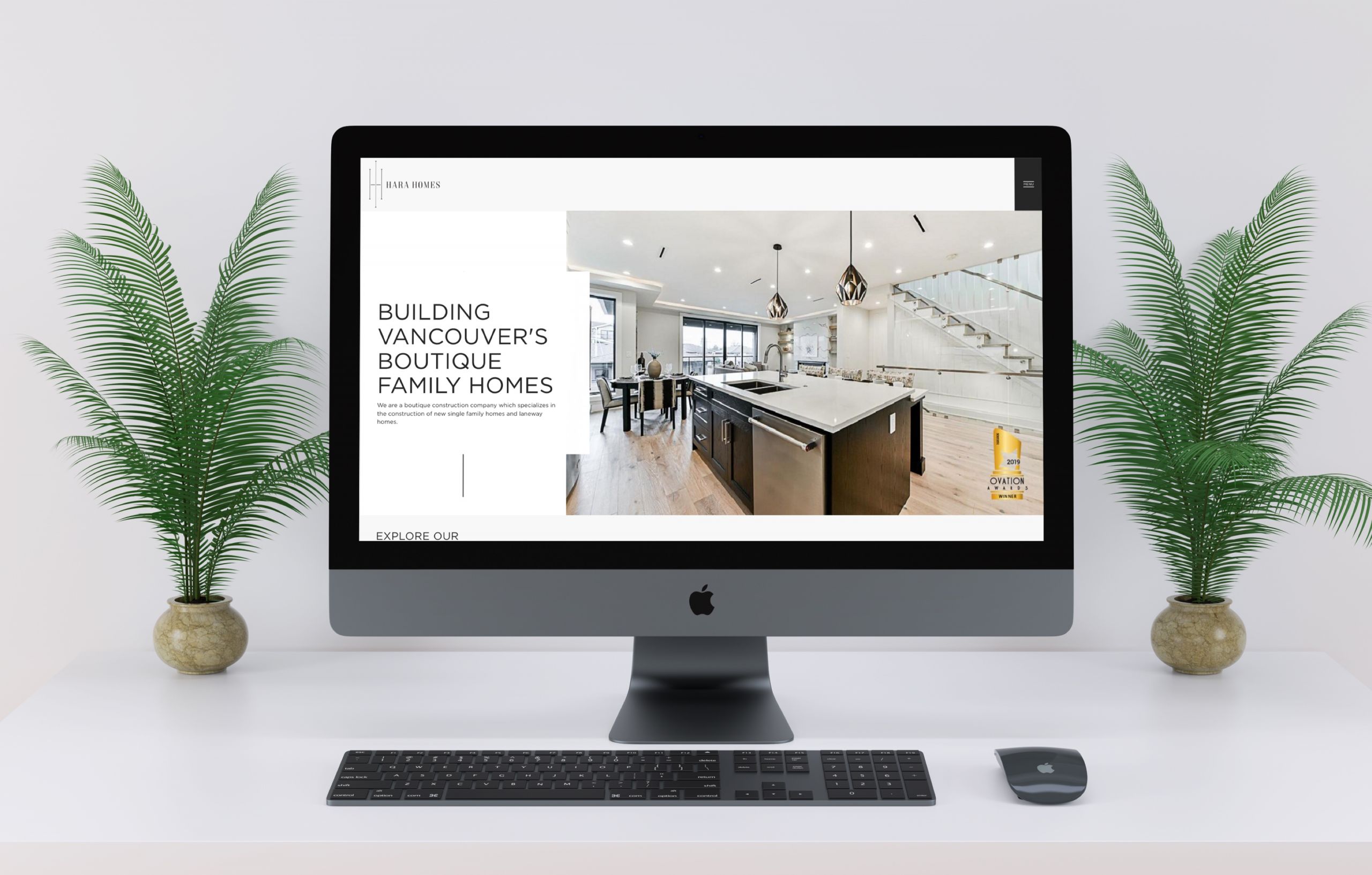 Case Study Page Custom designed homepage