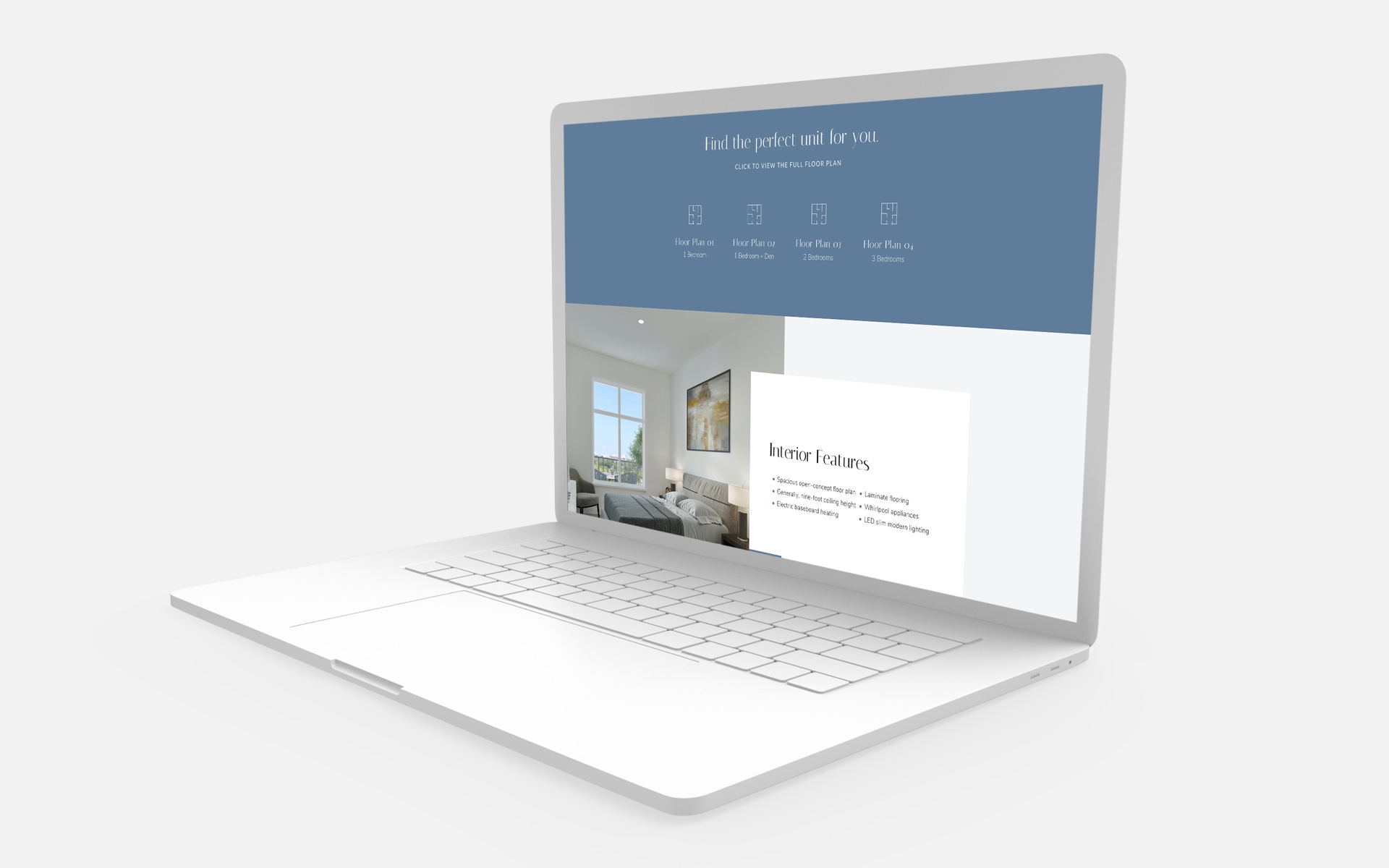 Otto-Macbook 2 Easy to navigate floorplan page