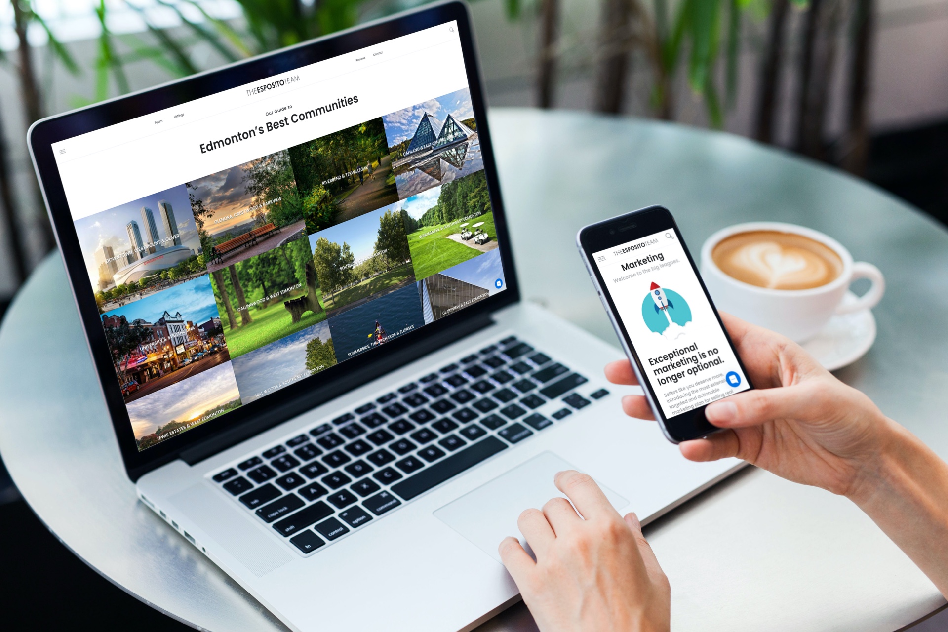 Espo team Edmonton Realtor® Team Custom Communities Page