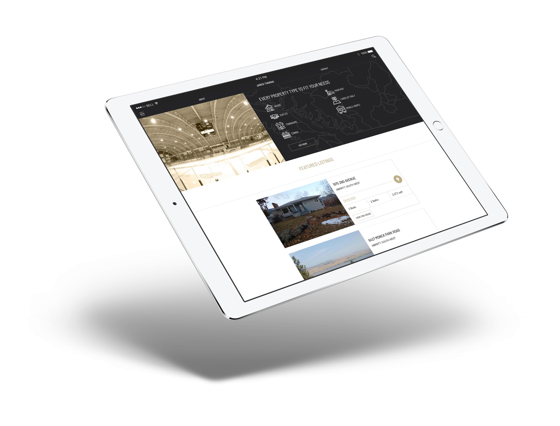 Ipad Kamloops (KADREA) MLS Reciprocity Web Pages