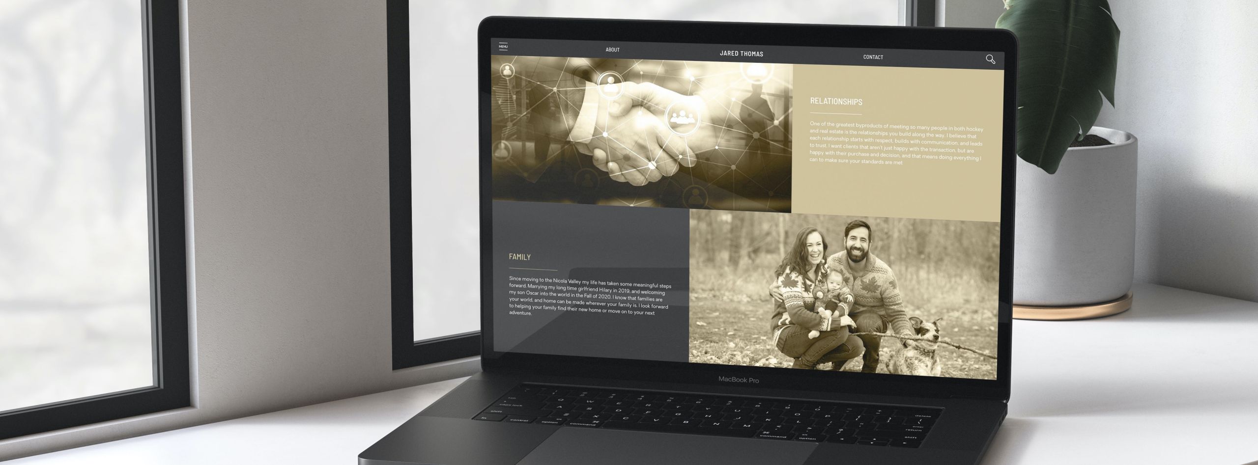 laptop slice2 Brand Consistency Through Semi Custom Design