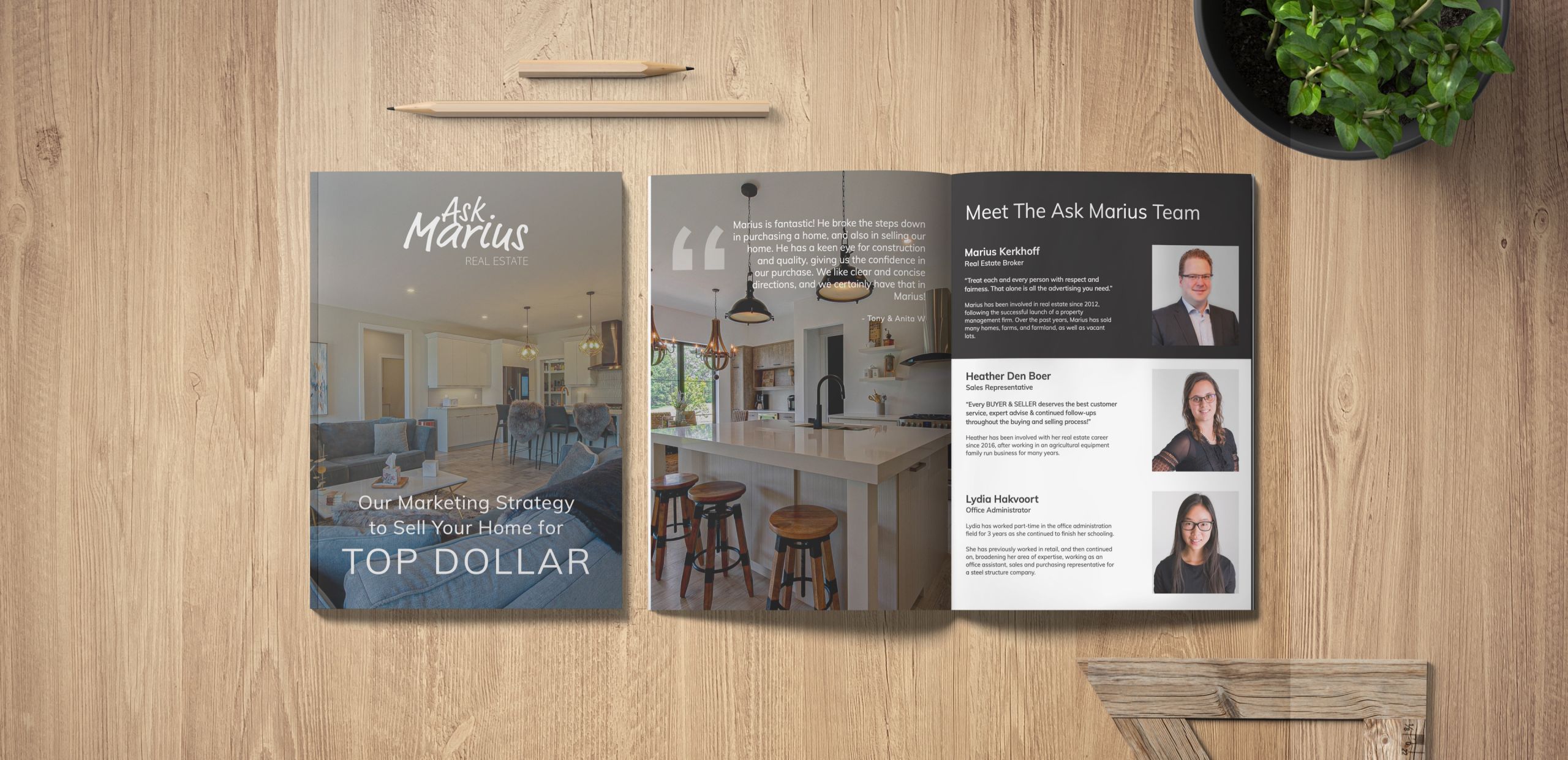 Ask Marius Listing Presentation for Selling Homes