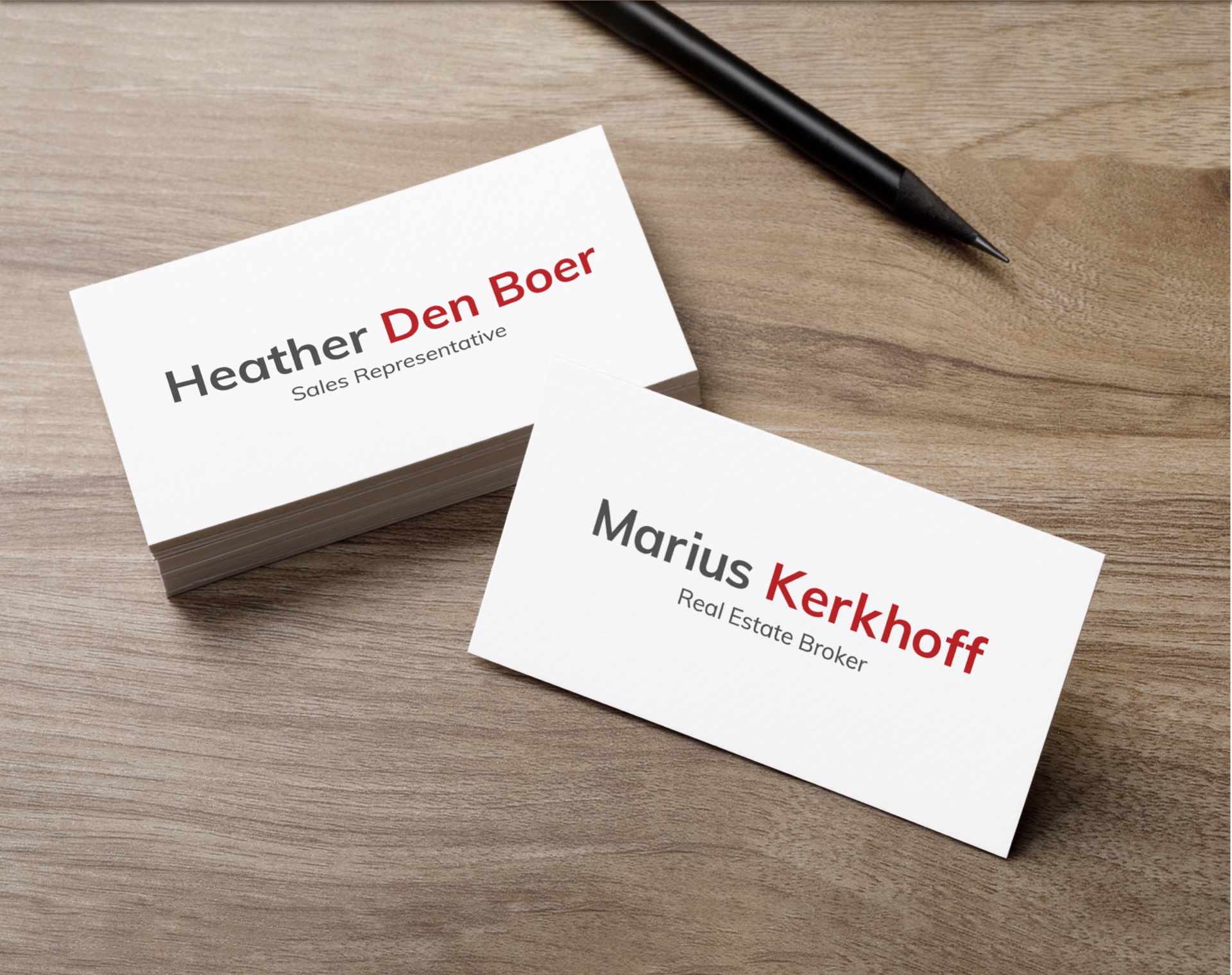 Ask Marius Custom Business Cards