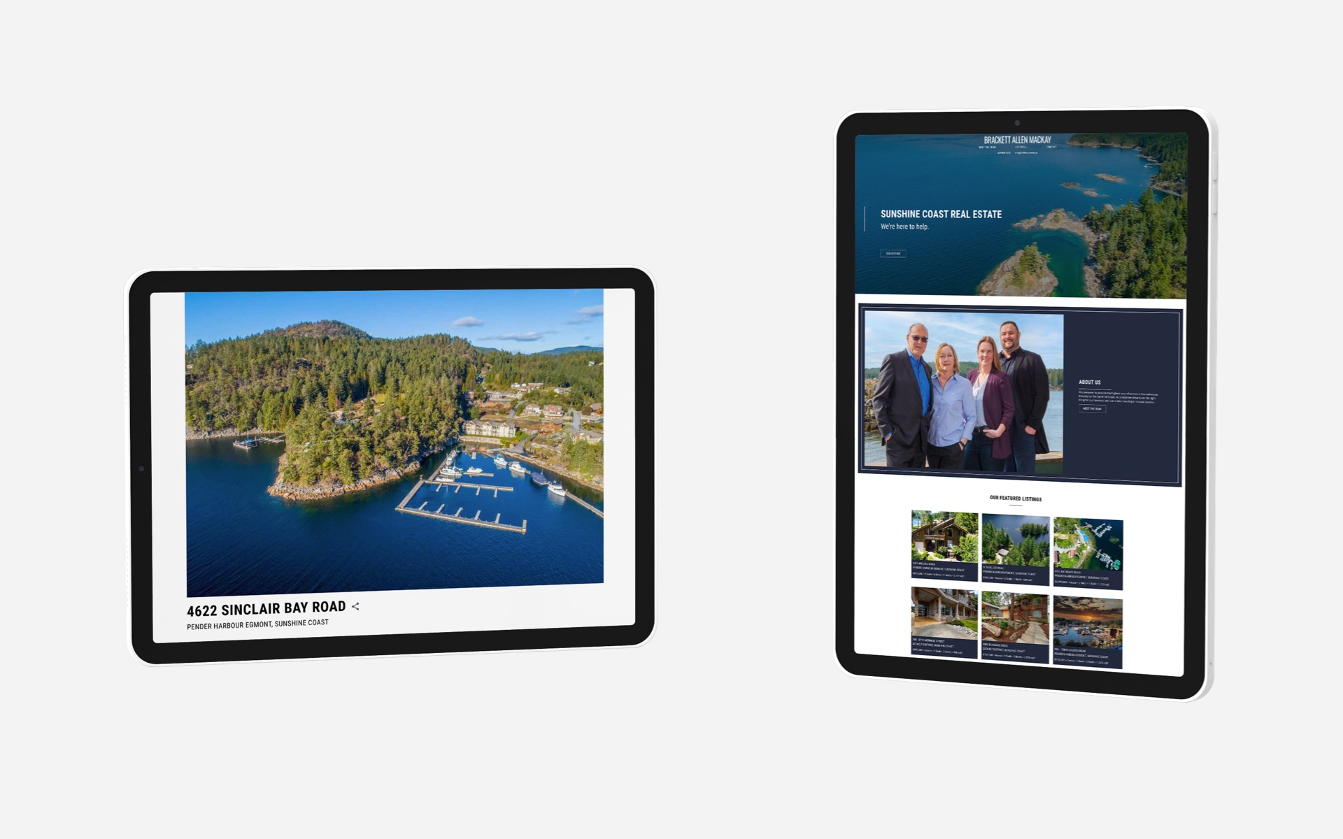 iPhone and iPad friendly website with fast photo display