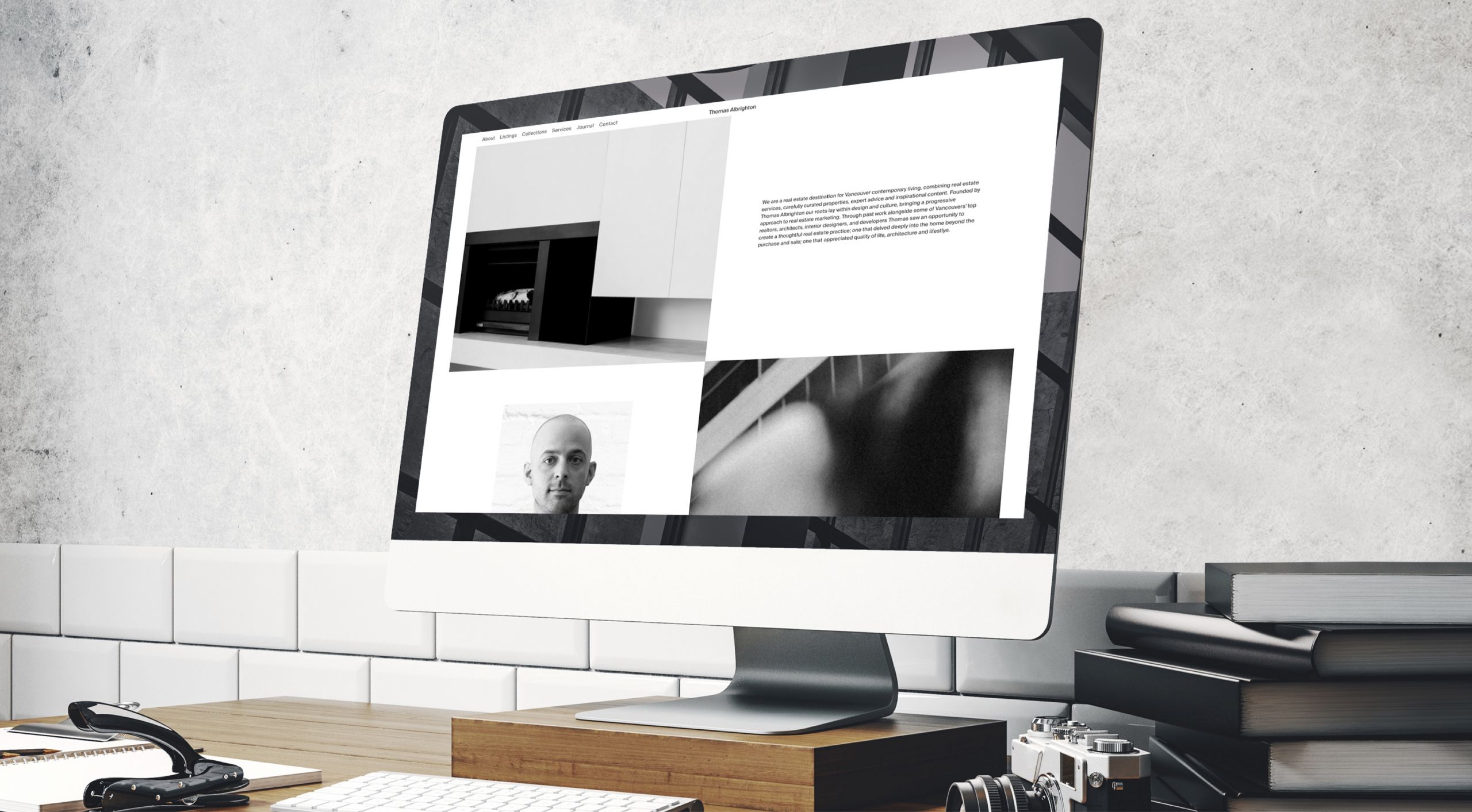 designed based on brand guideline for Thomas Albrighton