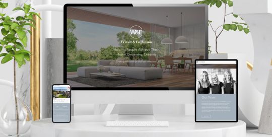 Branding Website Design for Vancouver Realtors WE Group