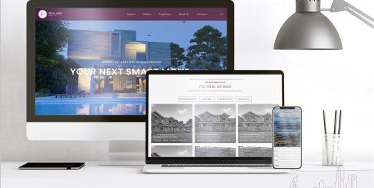 Realand Realty custom website