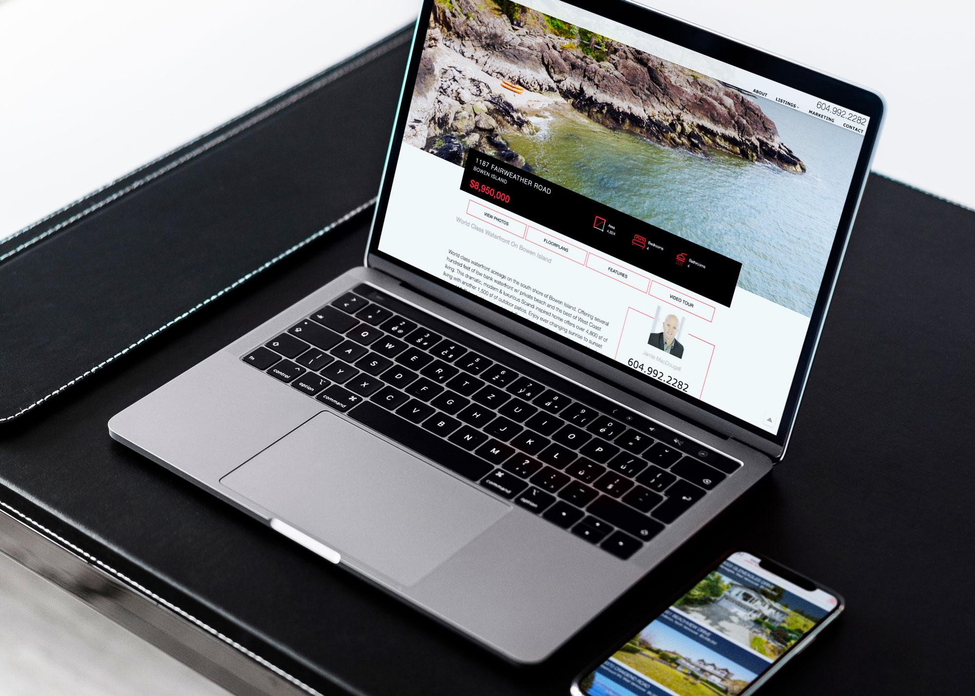 Jamie MacDougall - Vancouver and North Shore Realtor Website