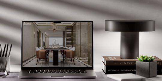 Mockup of Oracle Property Group's website homepage