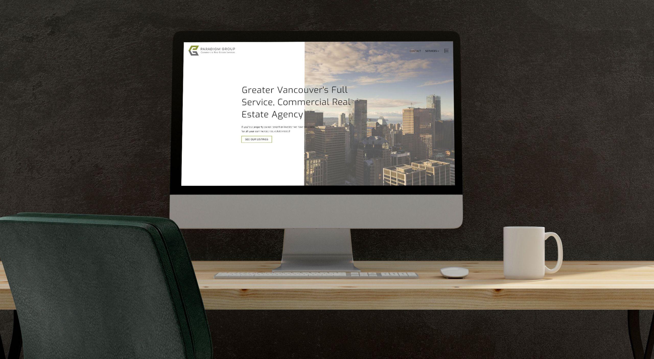 Paradigm-Intro Storytelling intro with a full-screen navigation design on the custom built website