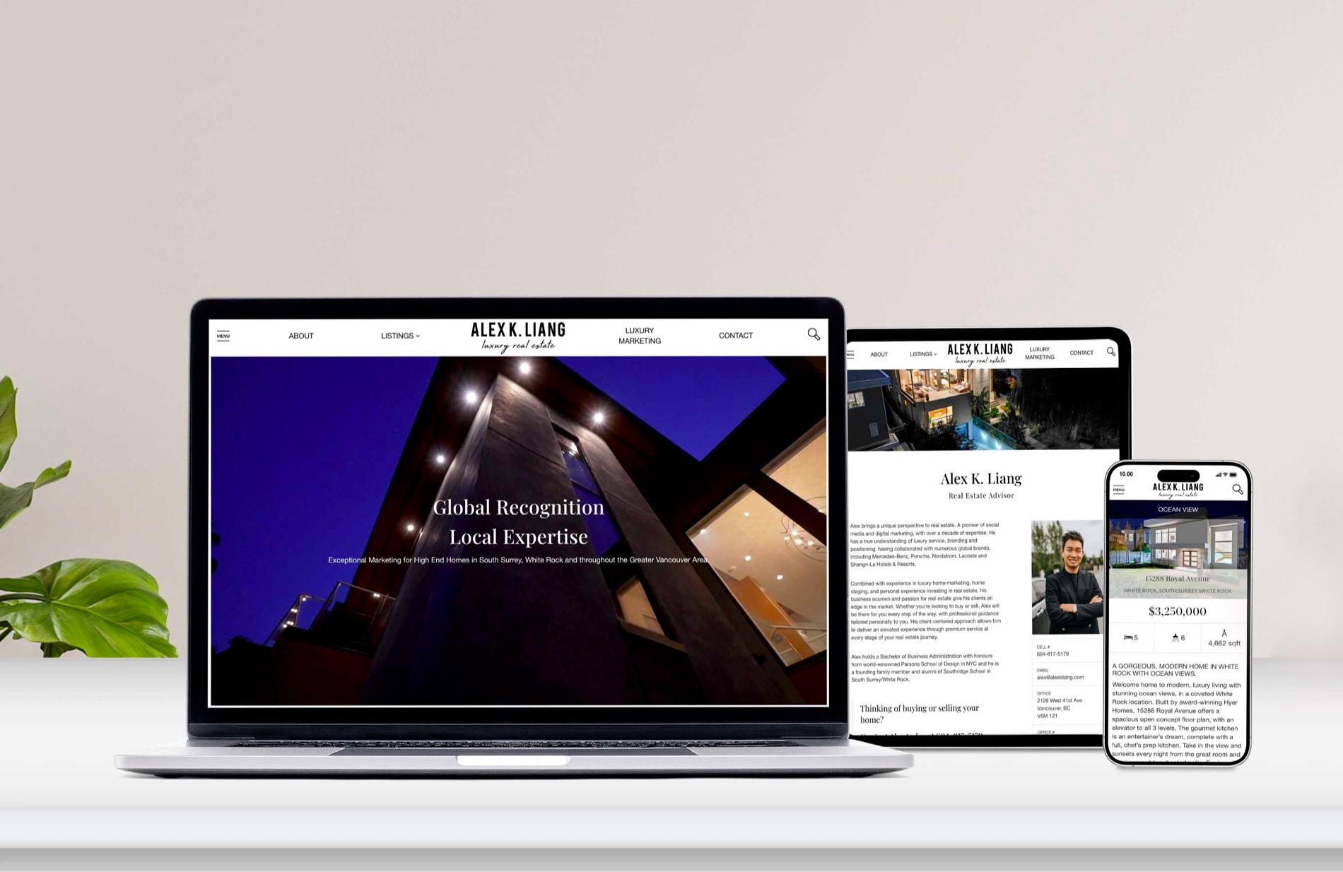 Fairview template demo - realtor website design framework