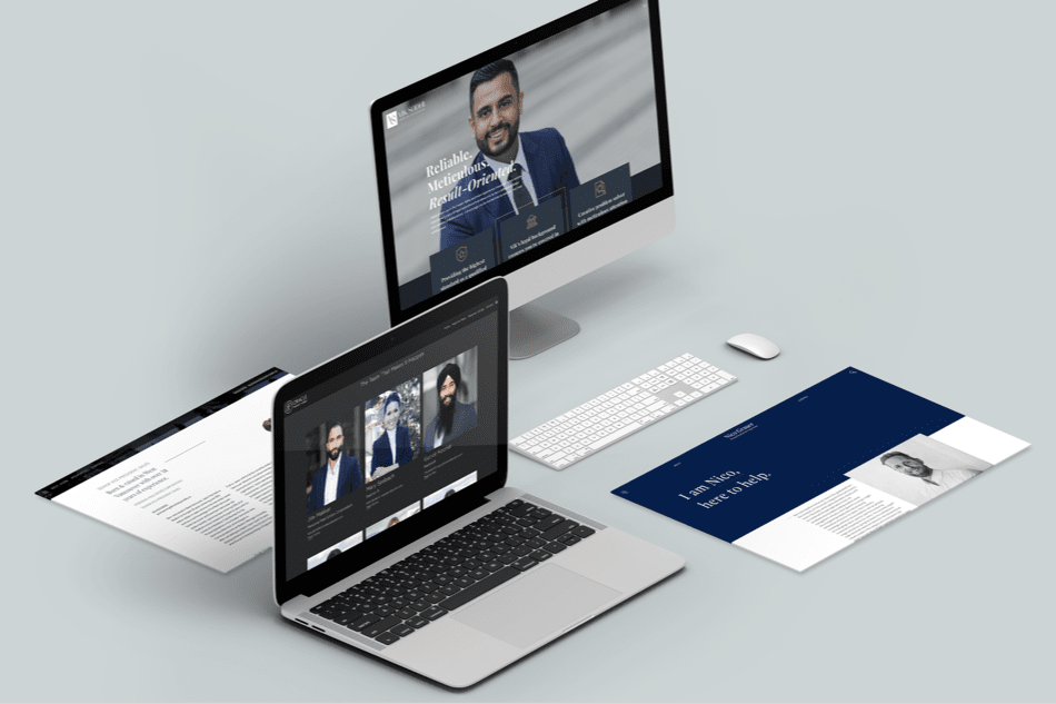 Custom agent bio and bespoke team roster design samples for Realtors