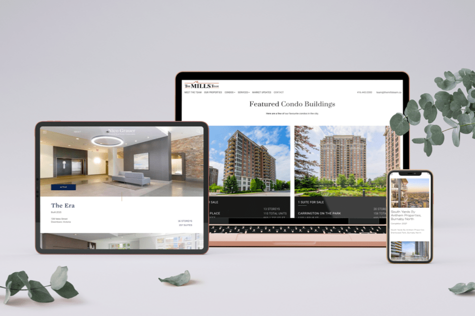 Farming select Toronto Stratas Of Their Choice - The Mills Team enjoys auto MLS® listing sync