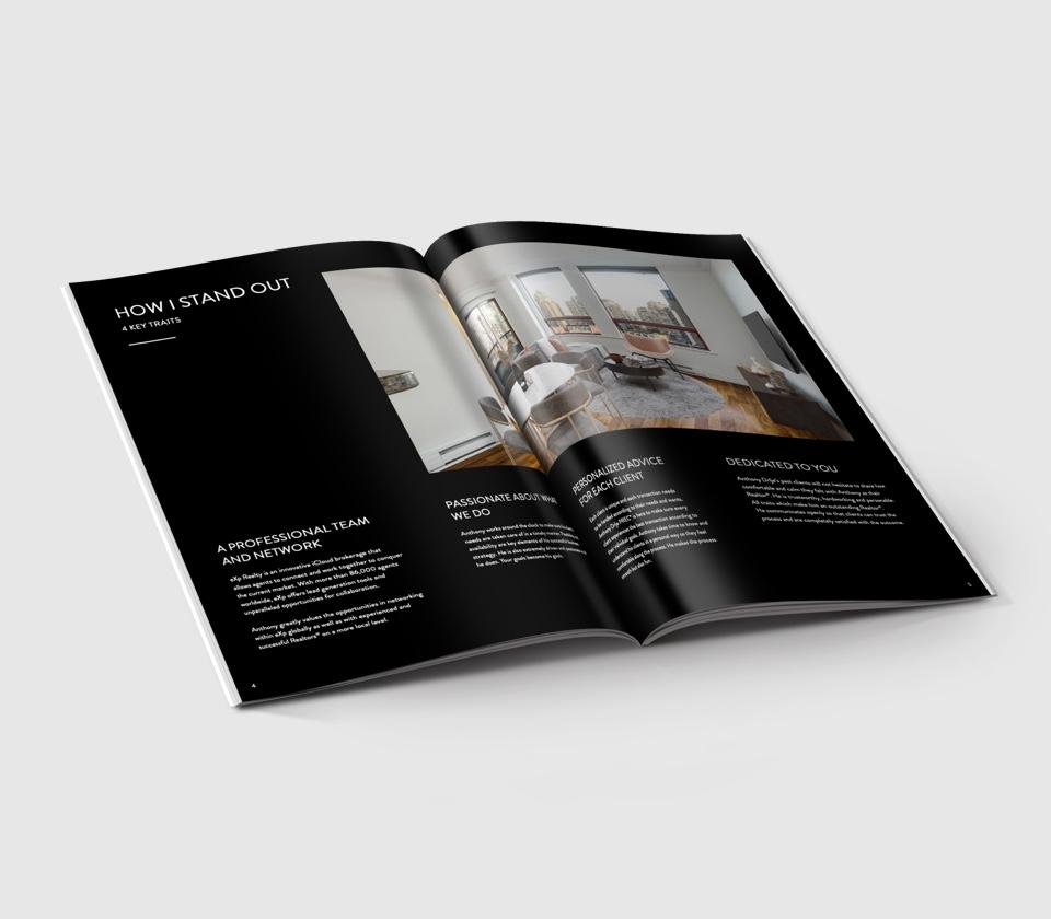 AnthonyDrlje_PrintedMedia Print media of a buyer's guide for Anthony Drjle