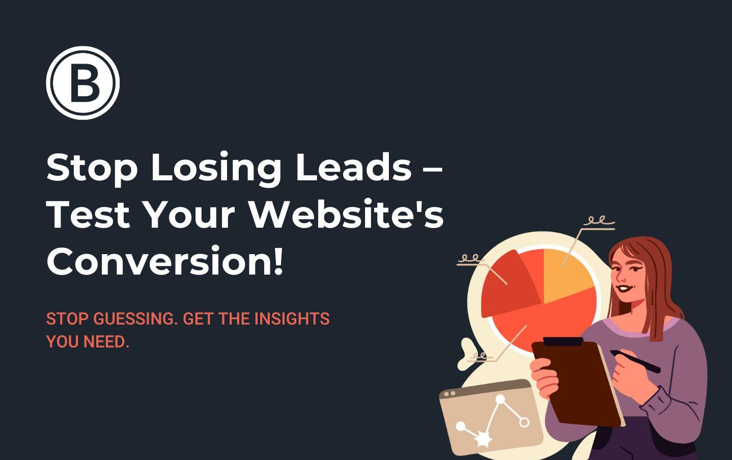 Stop losing leads