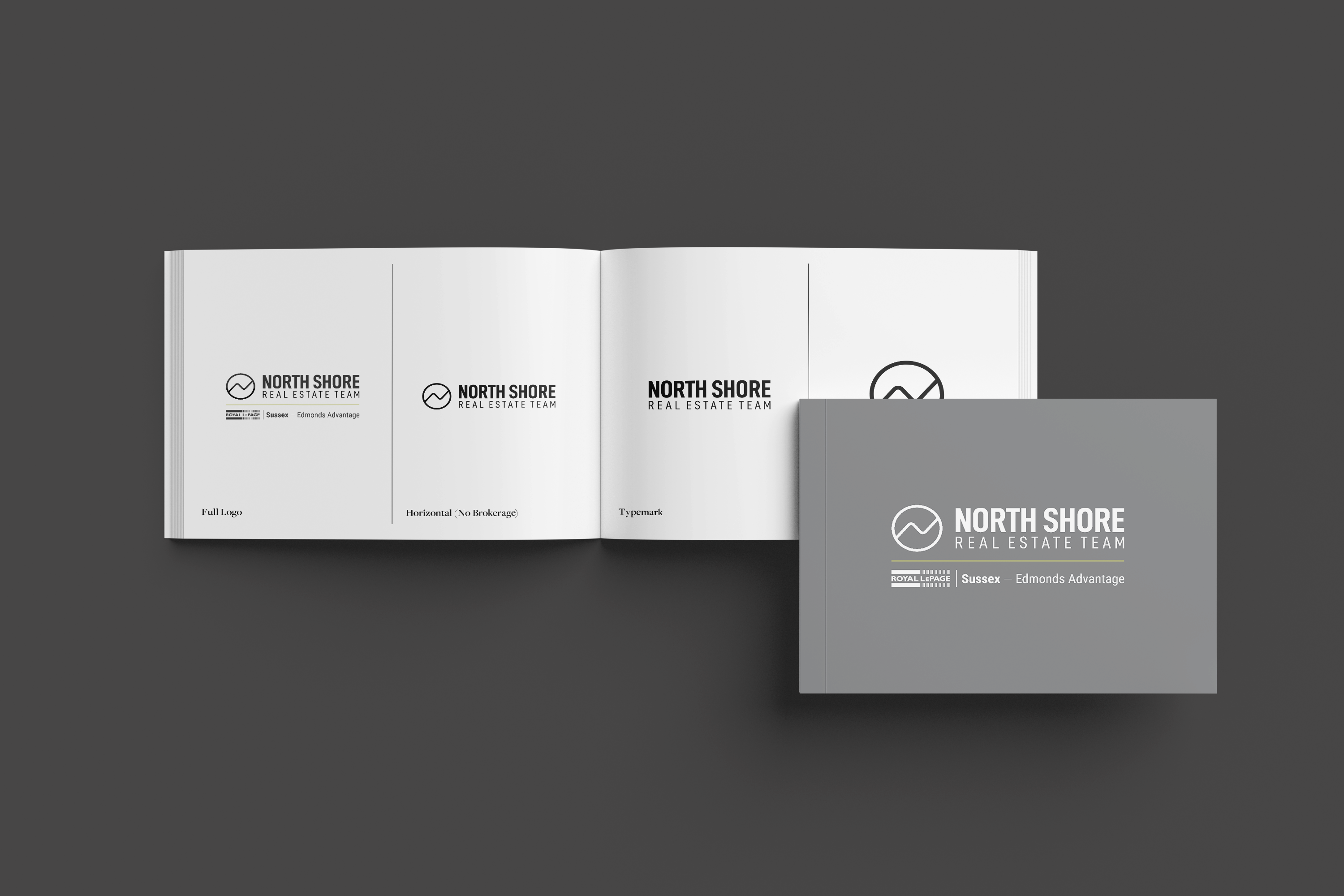 Logo usage guidelines for North Shore Real Estate Team brand
