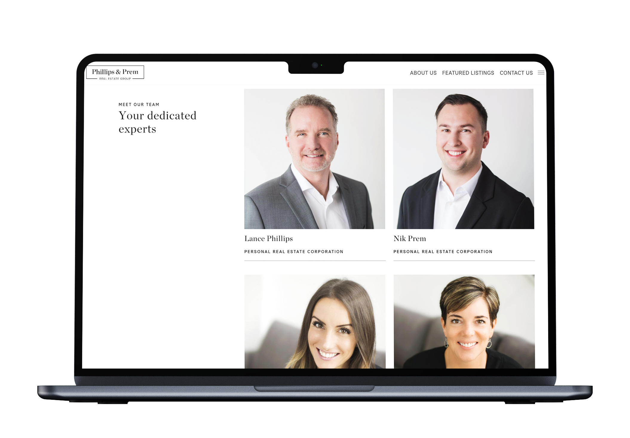 Team bio pages that people actually scroll through and read, delivering higher conversion rates